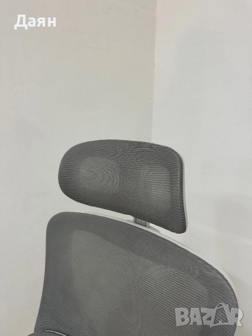 Ергономичен офис стол Vinsetto с регулируема височина, подвижна облегалка за глава, снимка 6 - Столове - 52813002