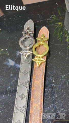 колани от естествена кожа в кутия Louis Vuitton , снимка 4 - Колани - 52509544