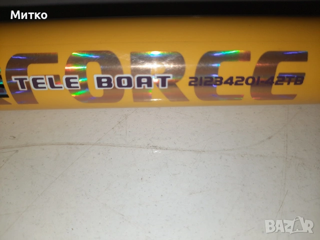 Въдицата тип телескоп марка OSAKO MEGAFORCE 4.2 метра модел 21234201 42T, снимка 7 - Въдици - 53698794