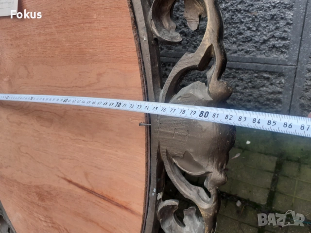 Огромно старо българско огледало, снимка 7 - Антикварни и старинни предмети - 53499518