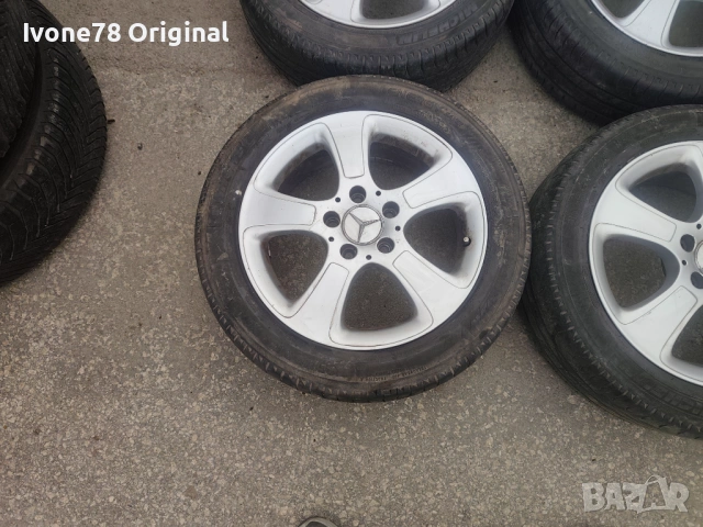 ПРОМОЦИЯ Джанти за MERCEDES A КЛАСА 5x112 16 цола.Отлично състояние., снимка 4 - Гуми и джанти - 53687599