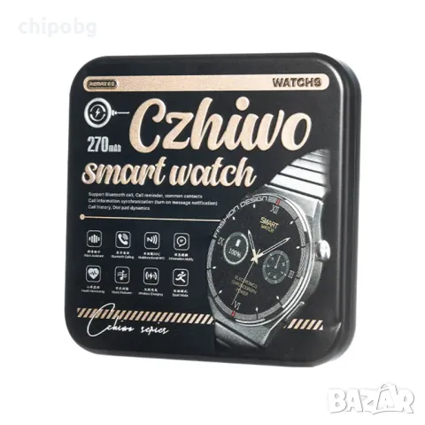 Смарт часовник Remax Czhiwo Watch 9, Черен - 73093, снимка 3 - Смарт гривни - 47556759