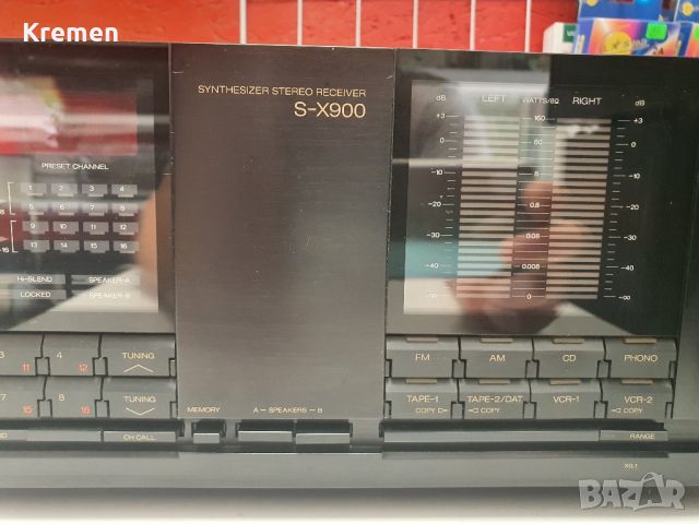 Усилвател SANSUI S-X900, снимка 7 - Ресийвъри, усилватели, смесителни пултове - 46693191