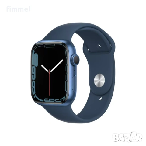 Apple Watch Series 7 GPS 45mm, пълен комплект, оригинален с подаръци