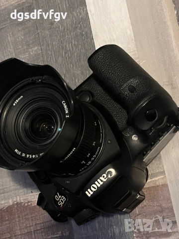 Canon EOS 7D Mark II + обектив Canon EF-S 18-55mm f/3.5-5.6 IS STM, снимка 10 - Фотоапарати - 53948257