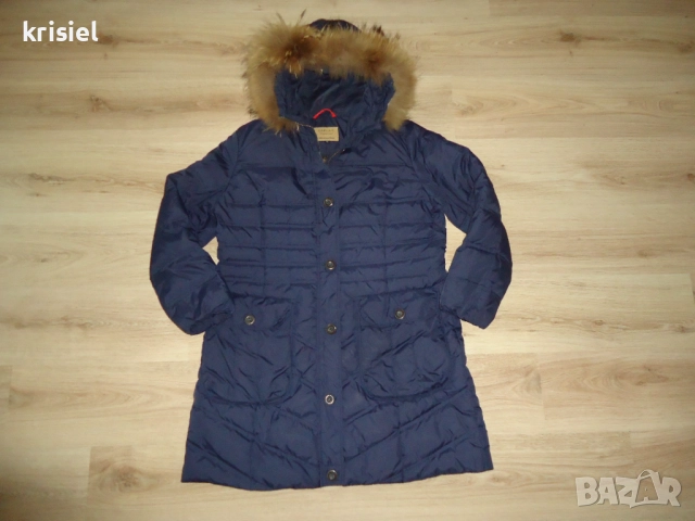 ПУХЕНКА--СТРАХОТНО ТОПЛО ЯКЕ с яка от ЛИСИЦА и ГЪШИ ПУХ--XL номер 