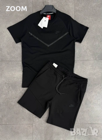 Nike Tech Fleece с тениска и къси панталони, Промо комплект