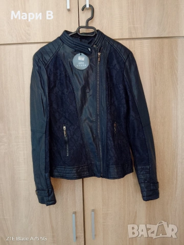 ново кожено яке с етикет М-Л