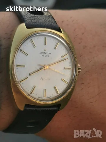 ZENITH Sporto 28800, 36mm, gold filled, cal. 2562C, снимка 11 - Мъжки - 47004684