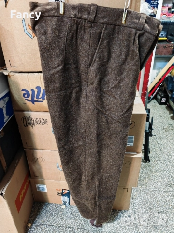 Мъжки вълнени панталони тип клин, снимка 2 - Панталони - 52159451