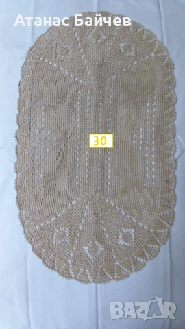 Плетива на 1 кука / чанта, възглавнички ....., снимка 3 - Покривки за маси - 50937377