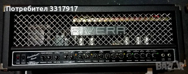  Rivera Knucklehead Reverb + Rivera Head Master + Hard Case, снимка 1 - Китари - 46994705