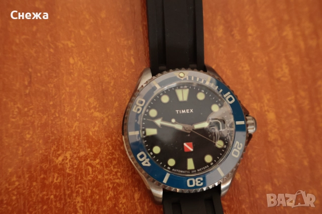 Timex Tiburón TW2W21100 автоматичен часовник, снимка 7 - Мъжки - 52977049