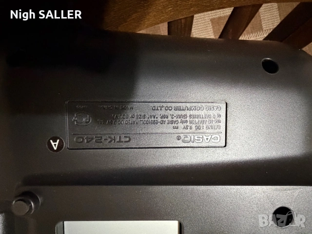 Електронен клавир Casio СТК-240 – , снимка 2 - Други - 54006422
