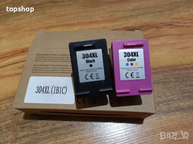 HP 304 касета за принтер черна + цветна, INK SET, 1090 + 900 страници, ISO сертификат