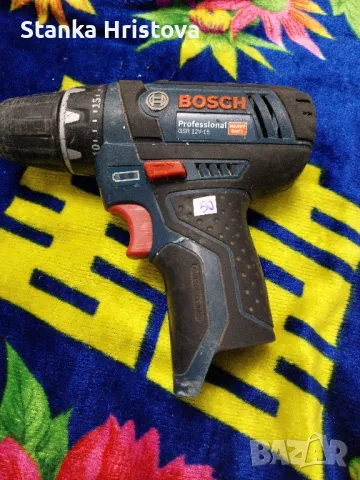 Винтовер Bosch GSR  12v-15., снимка 1 - Винтоверти - 47990875