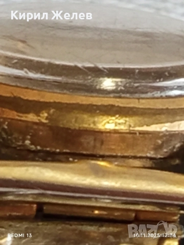Стар механичен часовник Made in Germany с позлата Au за КОЛЕКЦИЯ 51513, снимка 12 - Антикварни и старинни предмети - 52361373