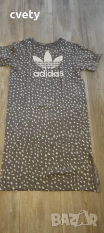 Памучна детска рокля Adidas за ръст 164, снимка 7 - Детски рокли и поли - 45422938