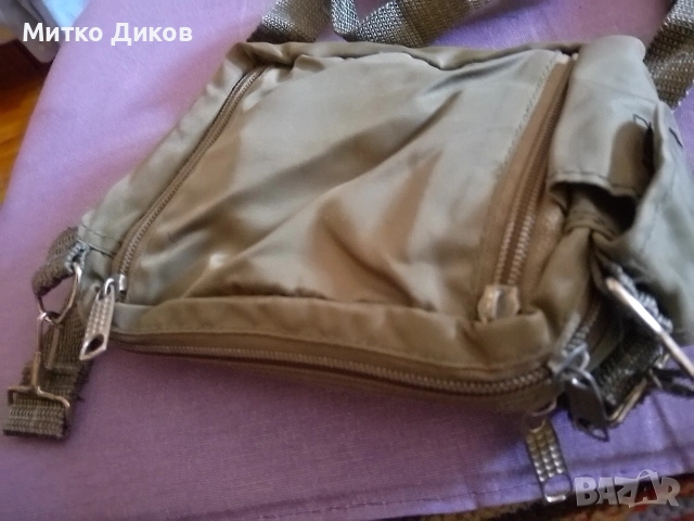 чанта маркова Спорт нова за през рамо и колан промазан плат 17х23х5 см, снимка 6 - Чанти - 53901223