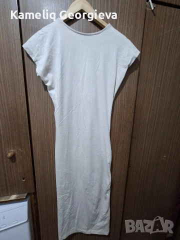 Продавам бежева рокля, снимка 2 - Рокли - 54278537