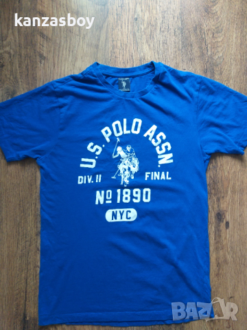 u.s. polo assn - страхотна мъжка тениска ХС, снимка 5 - Тениски - 44979154