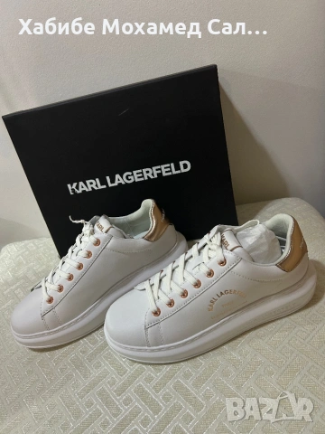 Нови - Karl Lagerfeld - 39номер , снимка 2 - Маратонки - 53739705