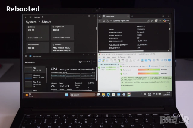 Lenovo ThinkPad E14 Gen 2 – Ryzen 5 / 16GB RAM, снимка 2 - Лаптопи за работа - 53828266