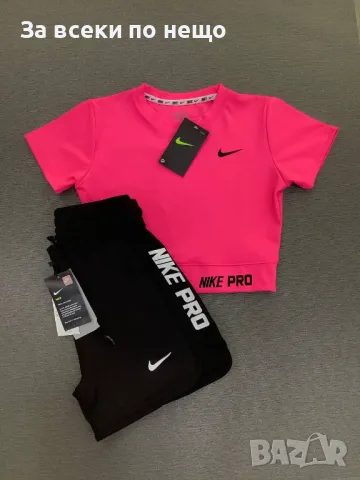 Nike Дамски Летен Комплект👚🩳Дамски Къс Екип Найк - Налични Различни цветове Код LFS442, снимка 9 - Спортни екипи - 49882263
