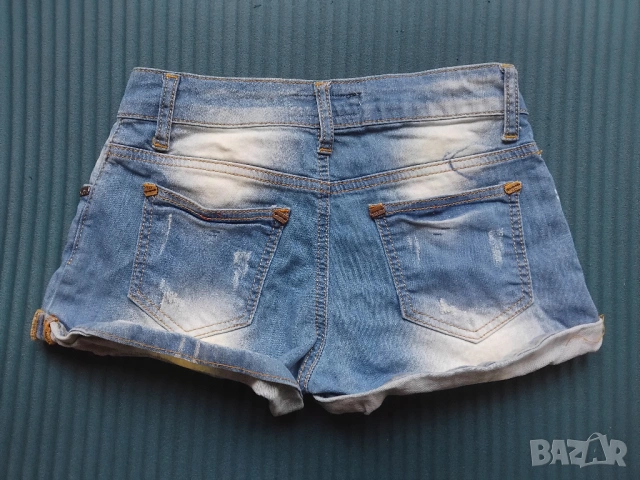 Дънкови къси панталони , снимка 5 - Къси панталони и бермуди - 53937210