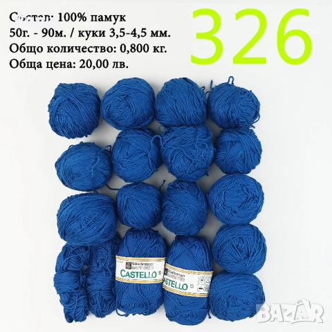 Евтини прежди в малки количества - нови и остатъци , снимка 17 - Други - 52042509