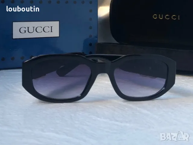 GUCCI с лого 1:1 дамски слънчеви очила елипса 2 цвята овални кръглин, снимка 10 - Слънчеви и диоптрични очила - 47774985