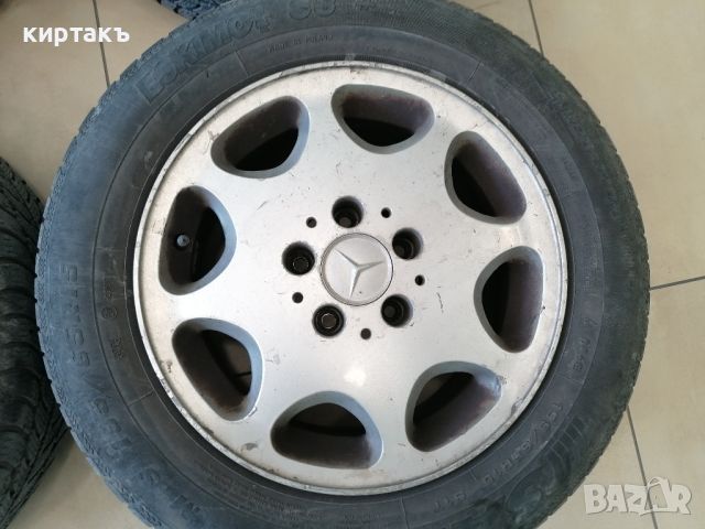 Продавам джанти с гуми за Мерцедес. , снимка 2 - Гуми и джанти - 45892015