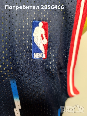 Мъжки потник Adidas Houston Rockets Hakeem Olajuwon размер XL, снимка 3 - Тениски - 52365462