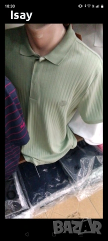 Мъжка тениска ЛОРО ПИАНА Л последен размер 