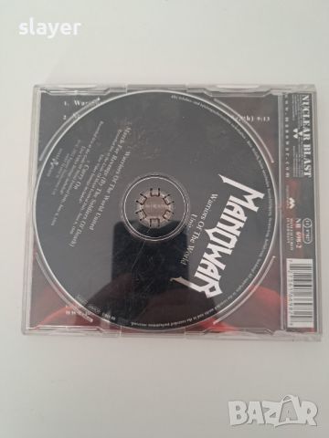 Оригинален диск Manowar, снимка 2 - CD дискове - 45264747