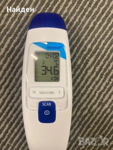 Безконтактен термометър Hartmann Verovall DS22,като нов
