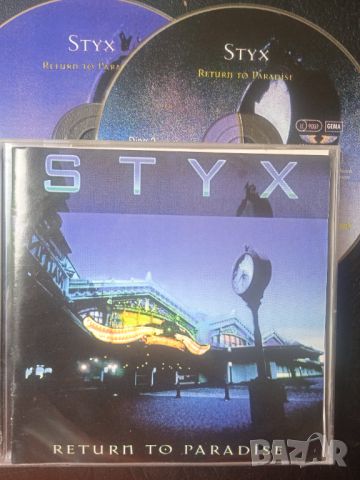 Styx – Return To Paradise CD1 + CD2 двоен матричен диск 
