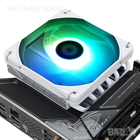 Low profile CPU охладител AXP120-X67 ARGB бял, снимка 9 - Други - 54300337