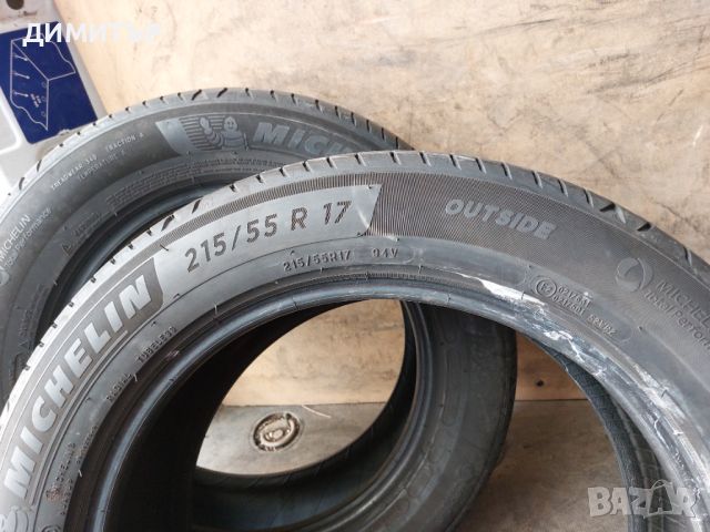 2 бр.летни гуми Michelin 215 55 17 dot1020 цената е за брой!, снимка 6 - Гуми и джанти - 45715005