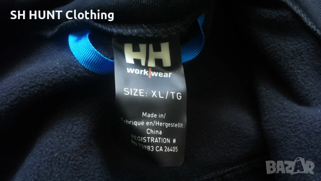 HELLY HANSEN POLARTEC Work Fleece Jacket размер L / XL работна горница W4-513, снимка 13 - Суичъри - 52092292