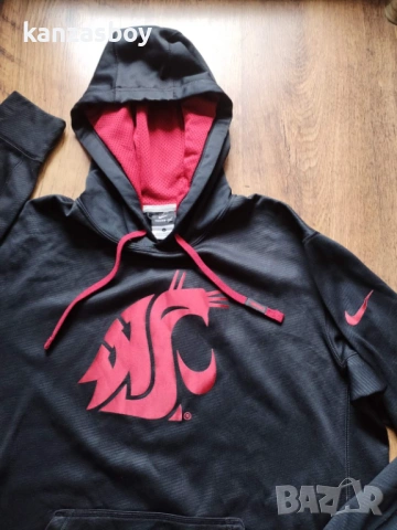 Nike washington state cougars - страхотно мъжко горнище М  , снимка 3 - Спортни дрехи, екипи - 53452307