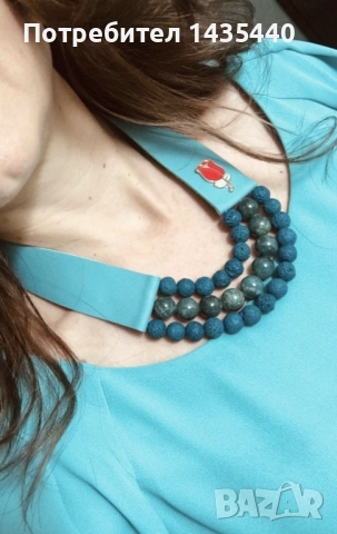 Колие Vyara Tzeneva Jewellery, снимка 4 - Колиета, медальони, синджири - 52229526