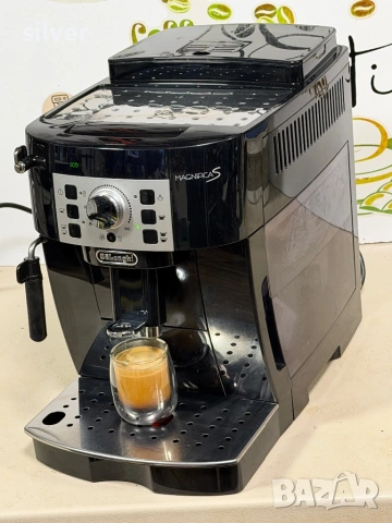 Кафемашина кафе автомат delonghi magnifica S с гаранция, снимка 7 - Кафемашини - 53265739