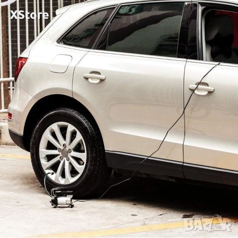 Компресор за въздух с метален корпус и 150 вата мощност, снимка 4 - Аксесоари и консумативи - 50700180