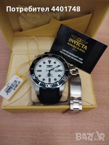 Invicta Mega Pro Diver , снимка 2 - Мъжки - 53223177