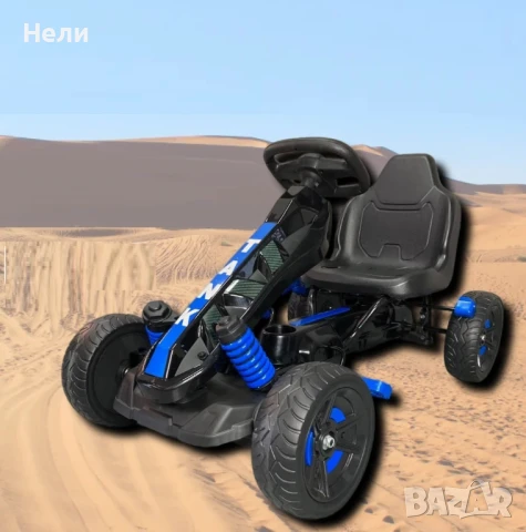 КАРТИНГ С педали TANK G23 С МЕКИ ГУМИ, снимка 3 - Детски велосипеди, триколки и коли - 51038806