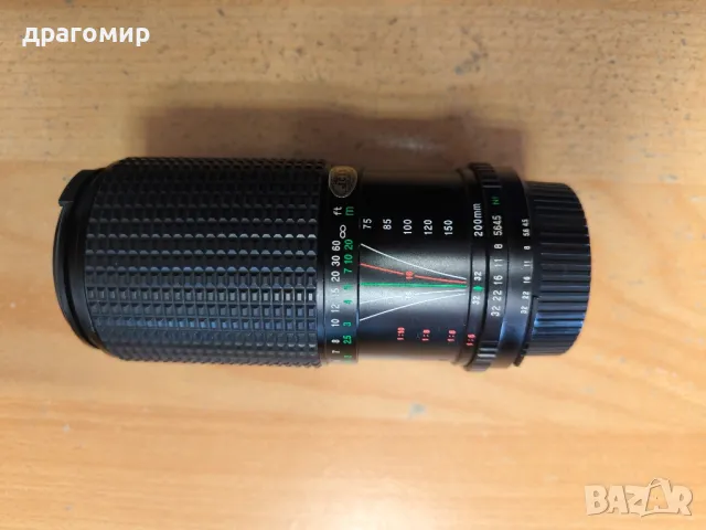 ERNO multi - coated AUTO TELE Zoom MACRO 1:4,5 f=75-200 mm NIKON , снимка 5 - Обективи и филтри - 49648404