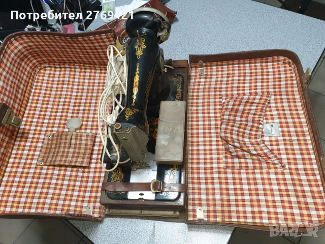 Шевна машина UNION - електрическа, снимка 6 - Шевни машини - 53839877