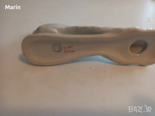 Порцеланов паун, снимка 3 - Статуетки - 54043318