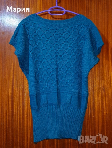 Пуловер с колан